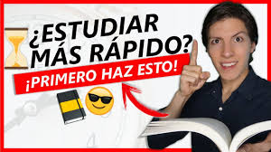 🕑 TRUCOS para ESTUDIAR más RÁPIDO (Cómo Aumentar la Productividad) |  Técnicas de Estudio #1 - YouTube