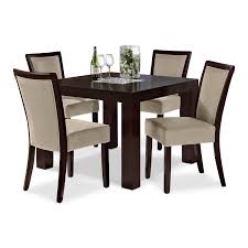 Tango Stone 5 Pc Dinette 42 Table Value City Furniture Cheap Dining Room Sets Dining Room Sets Apartment Dining Room