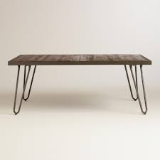 Rectangular Wood Hairpin Coffee Table Coffee Table Rectangle Coffee Table Iron Coffee Table
