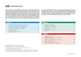 Beispiel für die freie preisbildung auf einem markt. 7 Marktwirschaft 120 Lektionen Lp 1a 2017 Low Korr By Str Teachware Issuu