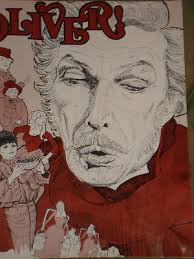 rare VINCENT PRICE theatre program OLIVER Kenley Players Ohio July 1974