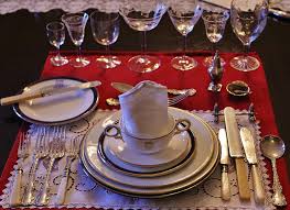 The victorian hostess had to consider three main things: Victorian Place Setting Photograph By William Rockwell