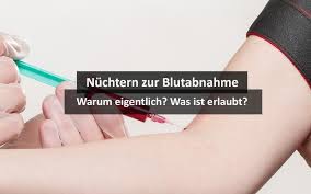 Blutabnahme Nuchtern Wann Nuchtern Zum Arzt Praktischarzt