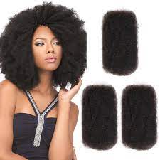 Made from peruvian remy you can't go wrong. Amazon Com Style Icon 3 Bundles Afro Kinkys Bulk Human Hair 12 12 12 Natural Black Afro Twist Braiding Hair Curly Hair Extensions Human Hair Afro Bulk Braiding Hair For Dreadlocks