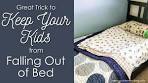A Great Trick to Keep Your Kids from Falling Out of Bed