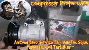 Aircond kereta sejuk tapi berbunyi. Aircond Compressor Bunyi Bising Disebapkan Bearing Pulley Lose Youtube
