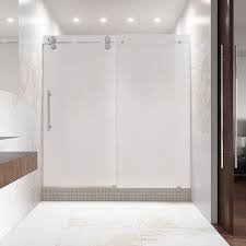 Heavy frameless glass shower doors. Vigo Elan Adjustable Frameless Sliding Shower Door Shower Doors Shower