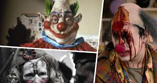 It's our fake trailer for clown, the story of a dad who puts on a clown suit for his son's birthday, but can't take it back off.believe it or not. 11 Killer Clown Movies To Watch This Month If You Dare