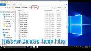 Temporary File Recovery: Recover Deleted Temp Files (2022)