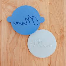 Mum Mother's Day Cookie Fondant Clay Embosser