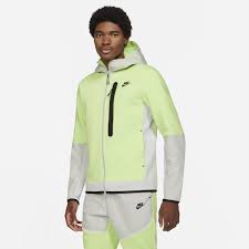 Nike Sportswear Tech Fleece Men's Full-Zip Woven Hoodie - Green - Warriors