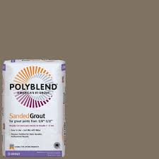 Custom Building Products Polyblend 541 Walnut 25 Lb Sanded Grout
