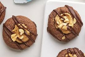 Brownie Peanut Butter Thumbprint Cookies Kraft What S Cooking Recipe Peanut Butter Thumbprint Cookies Thumbprint Cookies Recipe Cookie Recipes