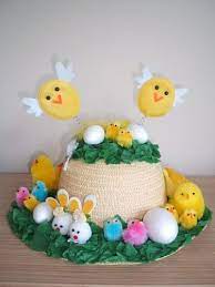 Easter Bonnet Bopping Chicks 375x500 Easter Bonnet Easter Hats Easter Hat Parade