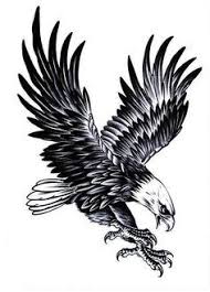 Black And White Eagle Tattoo Pin On Tattoos