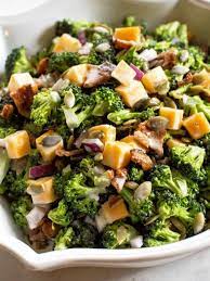 Keto Broccoli Salad Recipe The Girl Who Ate Everything Recipe Broccoli Salad Recipe Broccoli Salad Salad Recipes