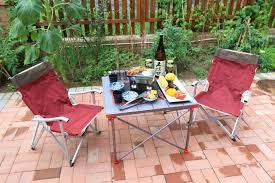 Have A Nice Picnic With Friends Convenient To Carry The Oven And Food Material The Chairs Tables And Barbecue O Outdoor Furniture Sets Picnic Outdoor Decor