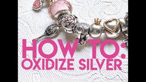 Diy How To Oxidize Silver Youtube