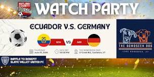 Ecuador V.S. Germany Global Soccer Watch Party At The Bomoseen Dog