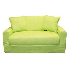 Create a versatile space that can be used to relaxing, entertaining and housing overnight guests with this contemporary sofa sleeper. Kids Sofa Sleeper In Let It Grow Organic Fabric Dcg Stores