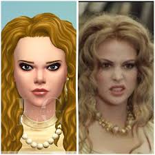 Sims 4 character creations inspired by a movie