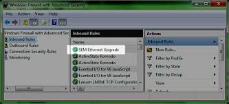 Image result for windows firewall inbound rule