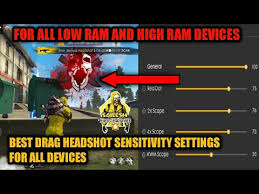 Free fire best sensitivity settings. Best Drag Headshot Sensitivity Settings For Low Ram And High Ram All Devices Epic Battles Youtube