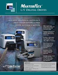 Masterflex L S Digital Drives Brochure Cole Parmer