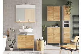Maybe you would like to learn more about one of these? Ensemble Salle De Bain 5 Meubles Chene Et Blanc Pour Salle De Bain