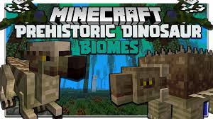 These items can be crafted by the player or dropped from blocks or mobs. Prehistoric Dinosaur Biomes Mod 1 16 5 Dinosaurs Dimension 99minecraft