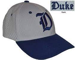 Duke Baseball Hat Conference Apparel College Sports Apparel Conference Wear Salisbury North Carolin College Sports Apparel College Sports College Hats