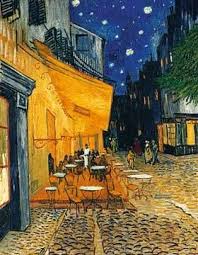 Vincent Van Gogh Cafe Terrasse Am Abend Kunstdruck Poster Vincent Van Gogh Empresyonist Guzel Sanatlar
