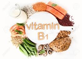A cup of milk serves 7% of your dv of thiamin, and it's the same story with plain yogurt. Foods Rich In Vitamin B1 Thiamine Top View Stock Photo Picture And Royalty Free Image Image 103029893