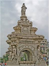 Flora Fountain in Mumbai's Fort district