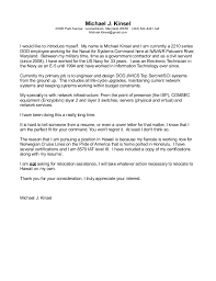 Personalize these sample cover letters for your own use. Michael J Kinsel Hawaiian Cover Letter
