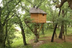 Cabane Perchee Du Menoy By Nid Perche Tree House Bird House Outdoor Decor