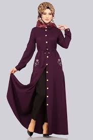 Moda Selvim Cebi Nakisli Elbise Ferace 5081ay342 Murdum Thumbnail Cute Fashion Fashion Fashion Design