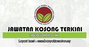 Permohonan adalah dipelawa daripada warganegara malaysia yang berkelayak. Jawatan Kosong Di Lembaga Koko Malaysia Lkm 2 Dis 2019 Kerja Kosong 2021 Jawatan Kosong Kerajaan 2021