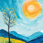 Paint Nite: Soleil d'or/ Golden Sun