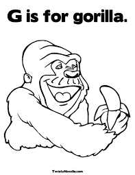 Grodd, also known as gorilla grodd, is a silverback gorilla that was experimented on by s.t.a.r. Gorilla Pictures For Kids Coloring Home