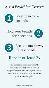 Check spelling or type a new query. 4 7 8 Breathing Exercise Breathing Exercises How To Relax Yourself Lower Heart Rate