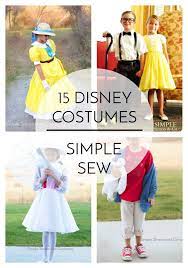 15 Disney Costumes To Sew Simple Simon And Company Easy Disney Costumes Disney Princess Costumes Disney Costumes For Kids