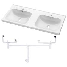 Odensvik Double Vasque 123x49x6 Cm Ikea Evier Ikea Salle De Bain Fille