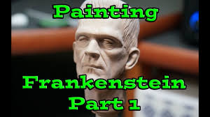 Painting Horizon Models' 1/6 Frankenstein Part 1