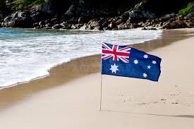 Show your national australian pride and patriotism by setting it up outside your work, home, party, christmas event, new years eve, for anzac day at half mast. 713 Australian Flag Beach Photos Free Royalty Free Stock Photos From Dreamstime
