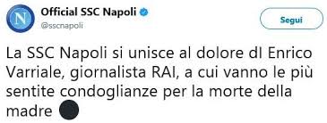 Non a caso sono il peggiore. Lutto Per Il Noto Giornalista Enrico Varriale Il Messaggio Del Napoli