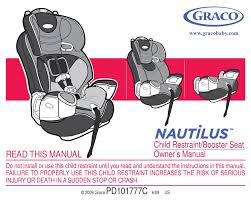 Graco snugride click 30 car seat harness replacement part clip safety chest baby. Graco 8j00mtx Nautilus 3 In 1 Toddler Car Seat Owner S Manual Pdf Download Manualslib