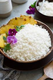 Brown rice ideas rice with greens and eggs saute spinach, collards, kale, or any other hearty green in olive oil with sliced garlic, salt, and pepper. Coconut Rice Cooking Classy