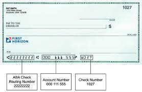 Routing numbers are used by banks to identify each other during financial transactions. How Do I Find My Routing Account Numbers First Horizon Bank