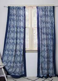 Anything made of soft materials such as: Window Curtains Blue Indigo Curtains Window Treatments Bedroom Drapes Kitchen Home Decor Block Print Block Print Curtains Blue And White Curtains Curtains
